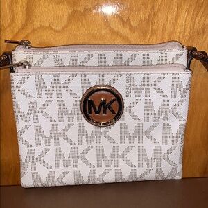 Michael Kors Cream Crossbody Bag